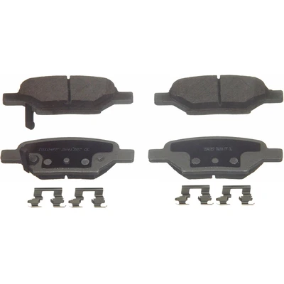 Wagner PD1033A Disc Brake Pad Set, Rear Side