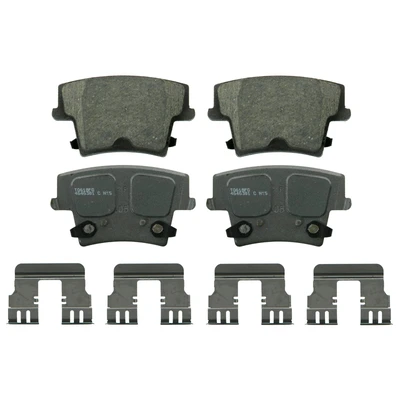 Wagner PD1057A Disc Brake Pad Set, Rear Side