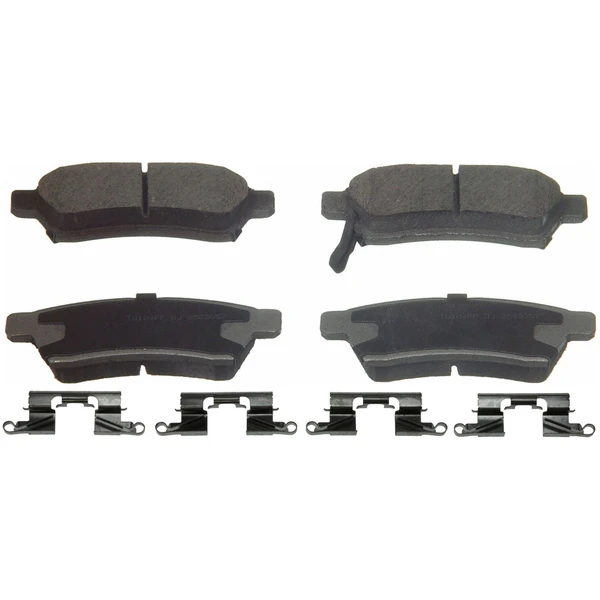 Wagner PD1100 Disc Brake Pad Set, Rear Side