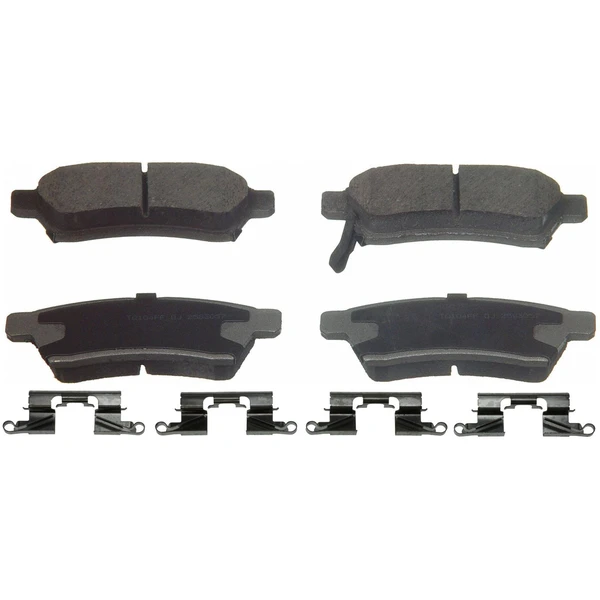 Wagner PD1100 Disc Brake Pad Set, Rear Side