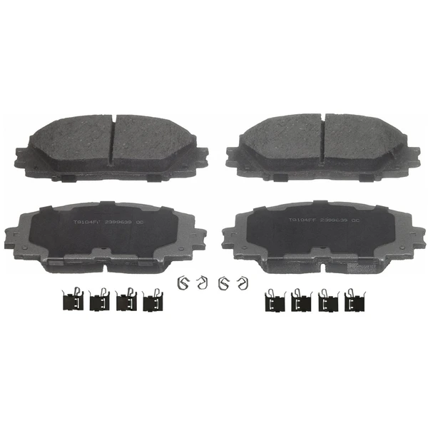 Wagner PD1184 Disc Brake Pad Set, Front Side