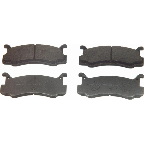 Wagner PD366 Disc Brake Pad Set, Rear Side