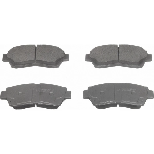 Wagner QC476 Disc Brake Pad Set, Front Side