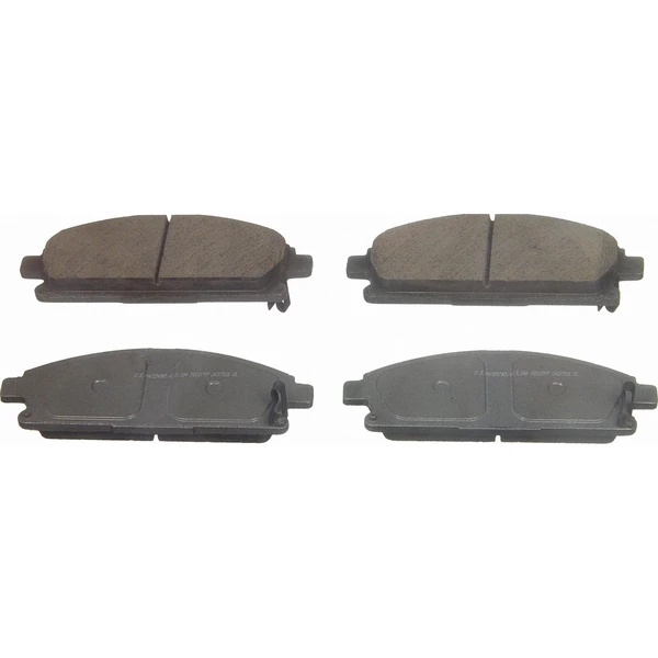 Wagner QC691 Disc Brake Pad Set, Front Side