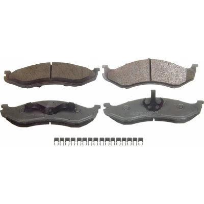 Wagner QC712 Disc Brake Pad Set, Front Side