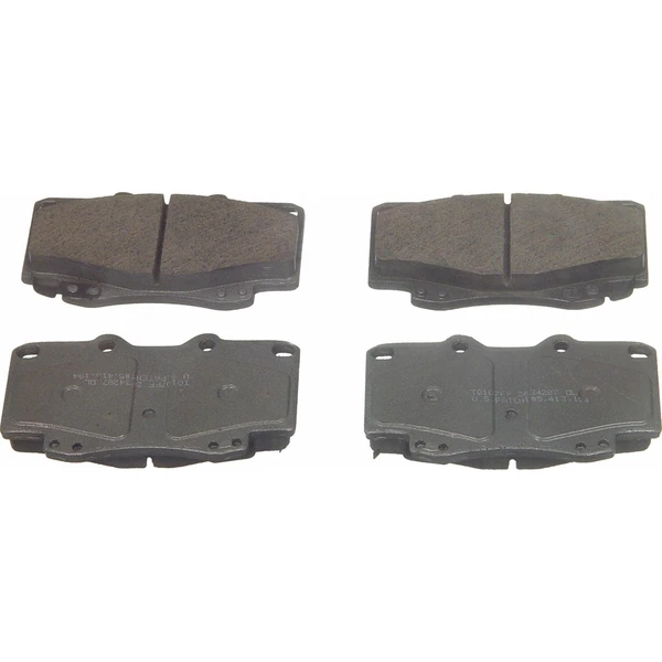 Wagner QC799 Disc Brake Pad Set, Front Side