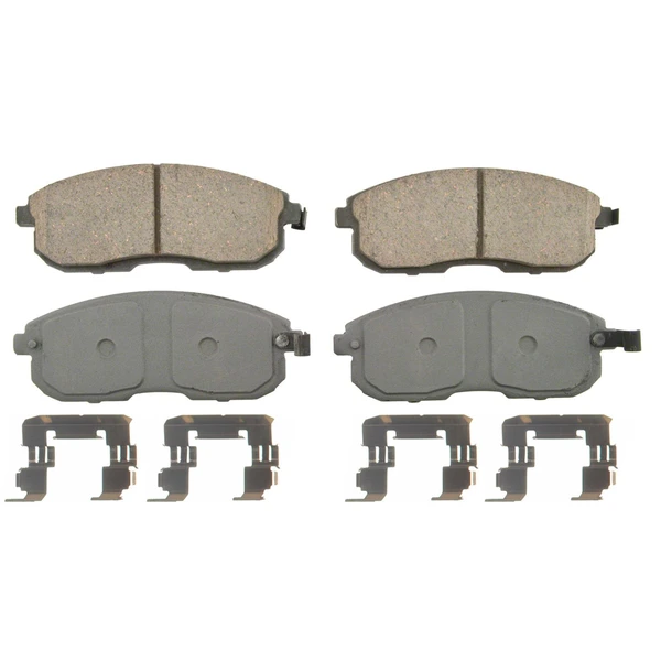Wagner QC815 Disc Brake Pad Set, Front Side