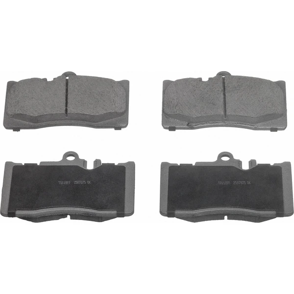Wagner QC870 Disc Brake Pad Set, Front Side
