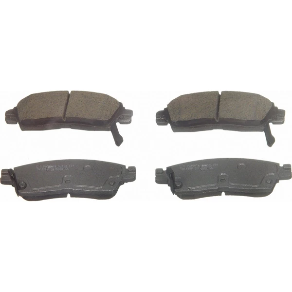 Wagner QC883 Disc Brake Pad Set, Rear Side