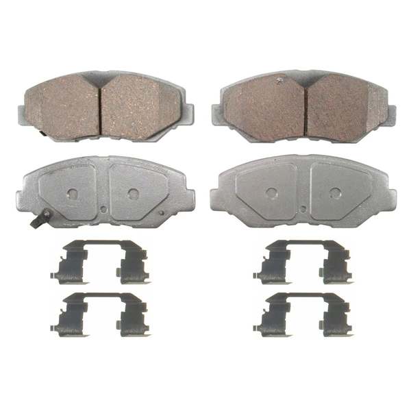 Wagner QC914 Disc Brake Pad Set, Front Side