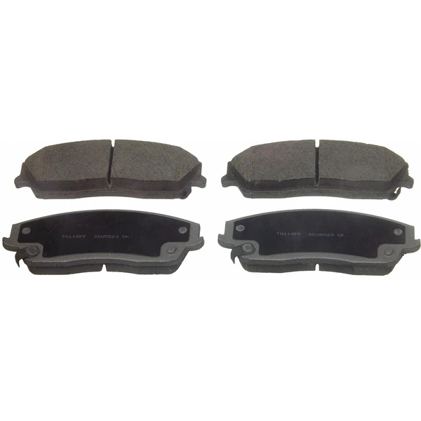 Wagner QC1056 Disc Brake Pad Set, Front Side