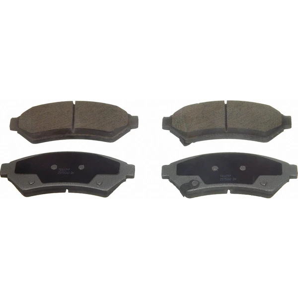 Wagner QC1075 Disc Brake Pad Set, Front Side