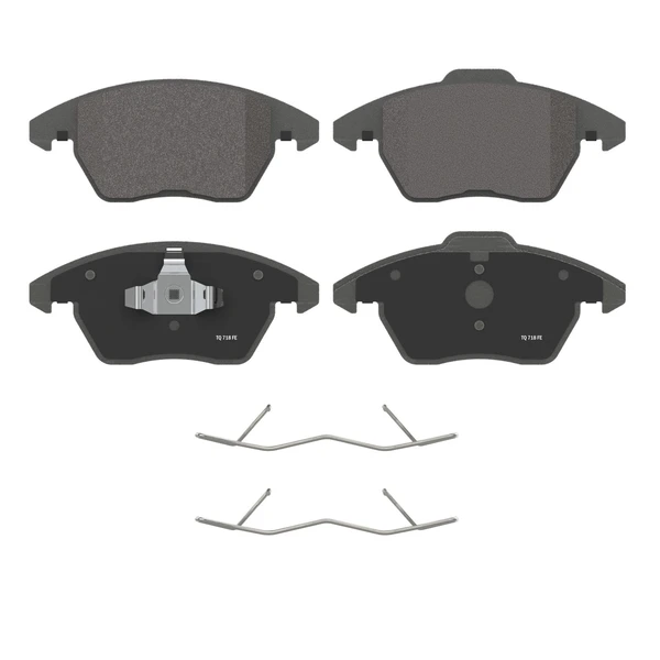 Wagner QC1107B Disc Brake Pad Set, Front Side