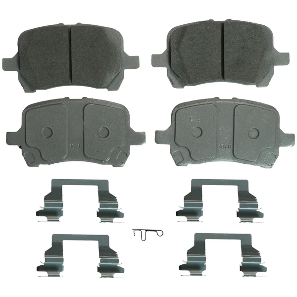 Wagner QC1160 Disc Brake Pad Set, Front Side