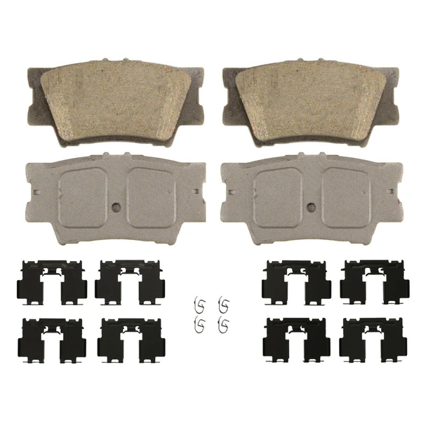 Wagner QC1212 Disc Brake Pad Set, Rear Side
