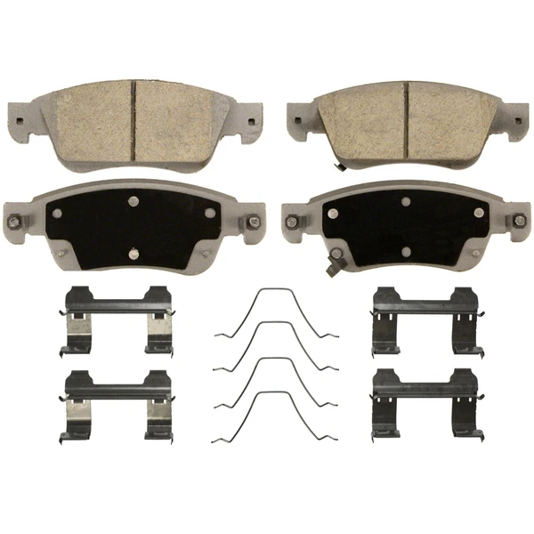 Wagner QC1287 Disc Brake Pad Set, Front Side