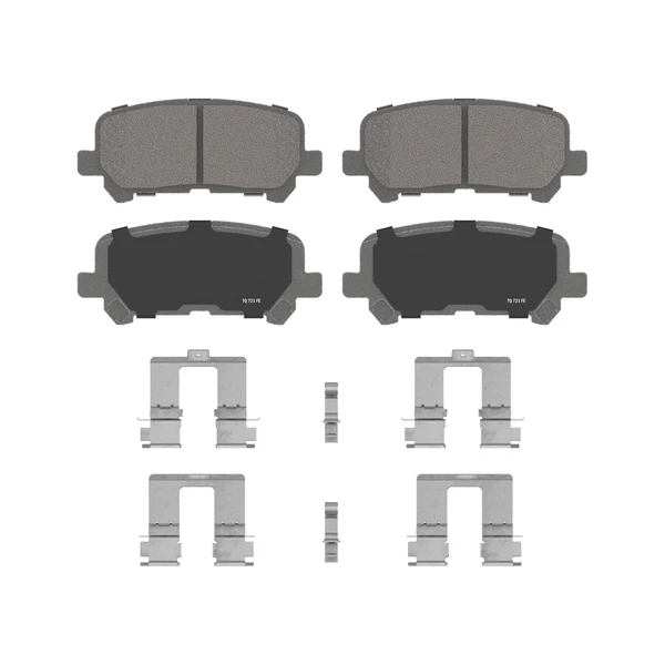 Wagner QC1281 Disc Brake Pad Set, Rear Side