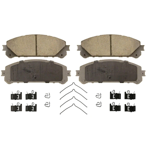 Wagner QC1324 Disc Brake Pad Set, Front Side