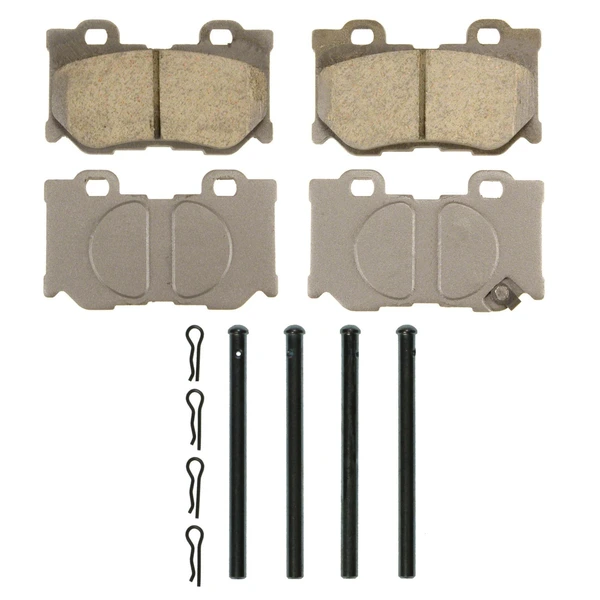 Wagner QC1347 Disc Brake Pad Set, Rear Side