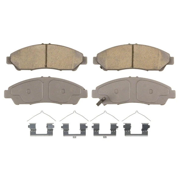 Wagner QC1378 Disc Brake Pad Set, Front Side