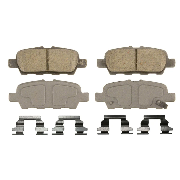 Wagner QC1393 Disc Brake Pad Set, Rear Side