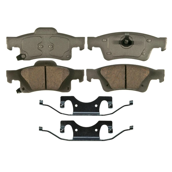 Wagner QC1498 Disc Brake Pad Set, Rear Side