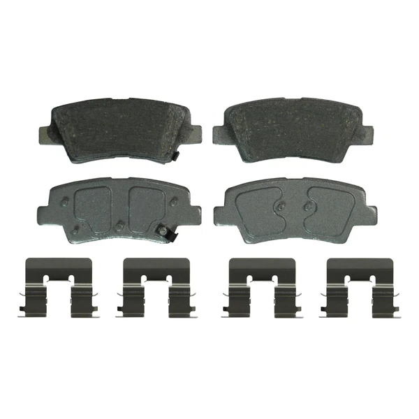 Wagner QC1594 Disc Brake Pad Set, Rear Side