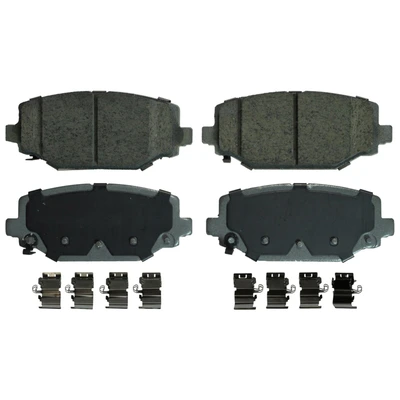 Wagner QC1596 Disc Brake Pad Set, Rear Side