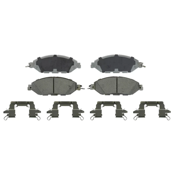Wagner QC1649 Disc Brake Pad Set, Front Side