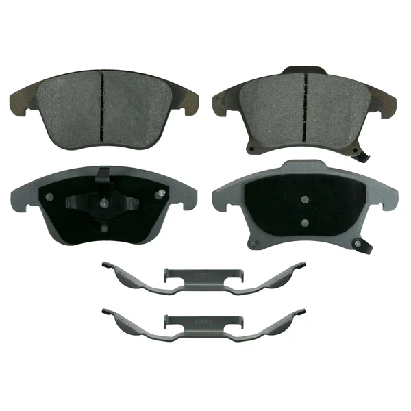 Wagner QC1653 Disc Brake Pad Set, Front Side