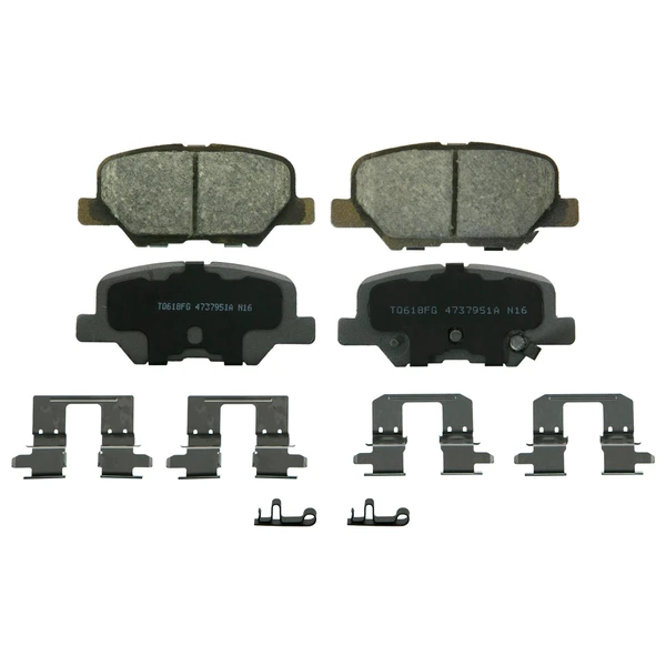 Wagner QC1679 Disc Brake Pad Set, Rear Side