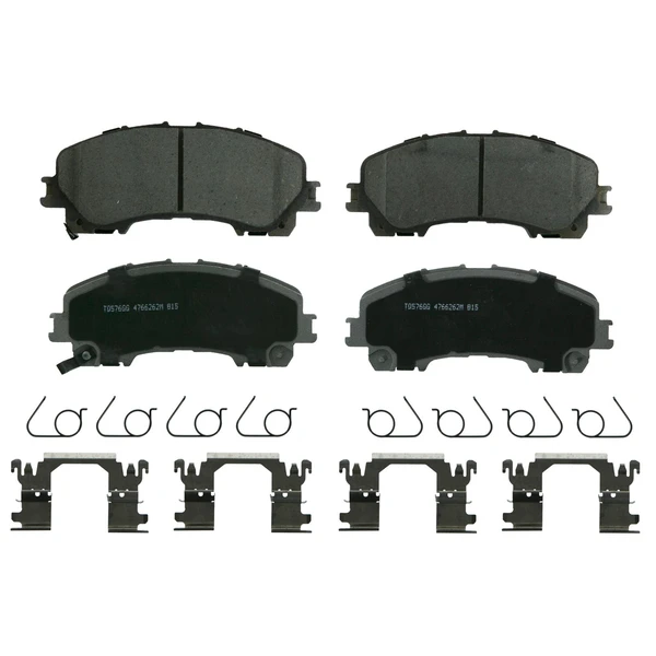 Wagner QC1736 Disc Brake Pad Set, Front Side