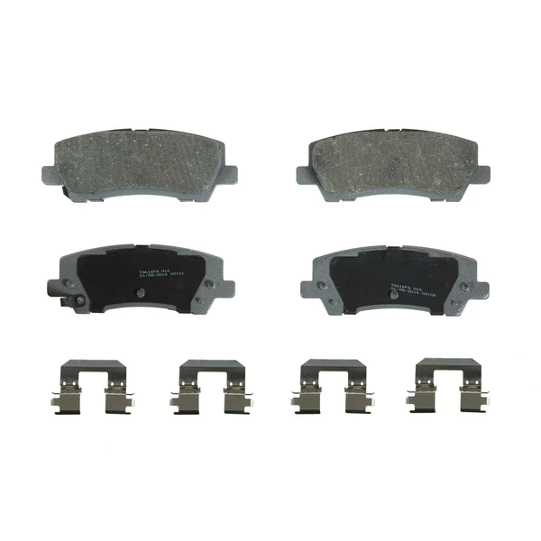 Wagner QC1793 Disc Brake Pad Set, Rear Side