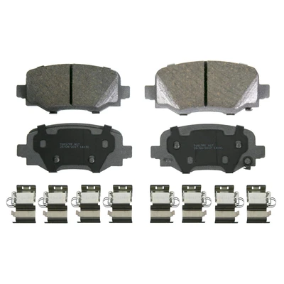 Wagner QC1809 Disc Brake Pad Set, Rear Side