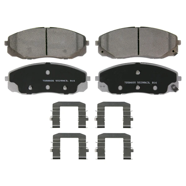 Wagner QC1814 Disc Brake Pad Set, Front Side