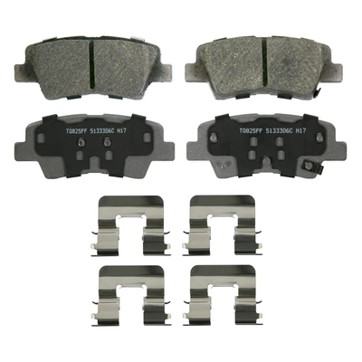 Wagner QC1813 Disc Brake Pad Set, Rear Side