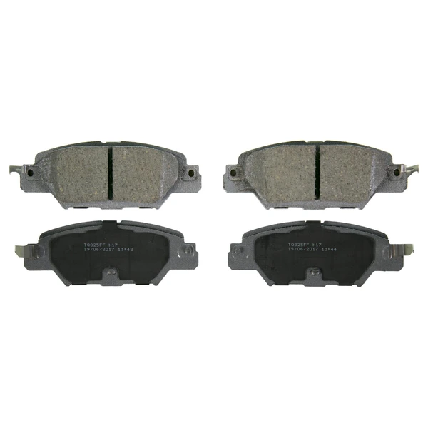 Wagner QC1846 Disc Brake Pad Set, Rear Side