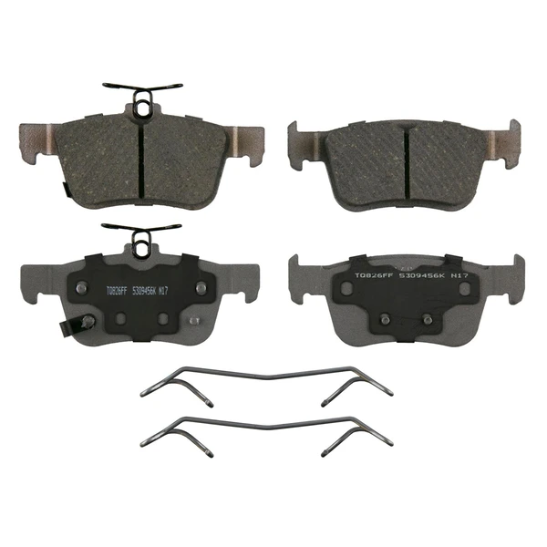 Wagner QC1878 Disc Brake Pad Set, Rear Side