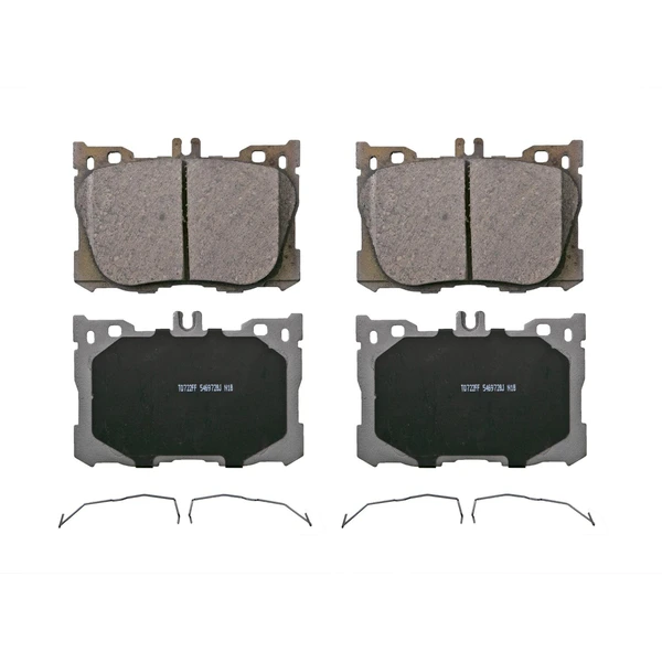 Wagner QC1871 Disc Brake Pad Set, Front Side