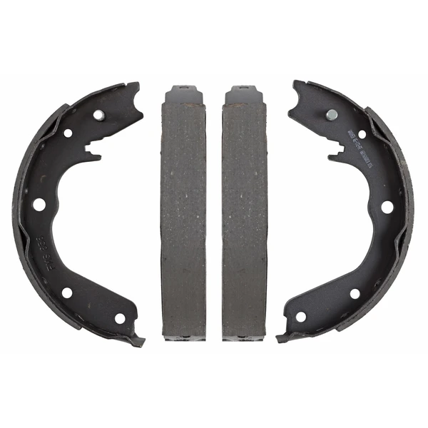 Wagner Z858 Parking Brake Shoe, Rear Side