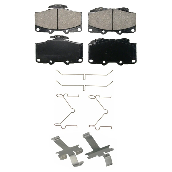 Wagner ZD436 Disc Brake Pad Set, Front Side