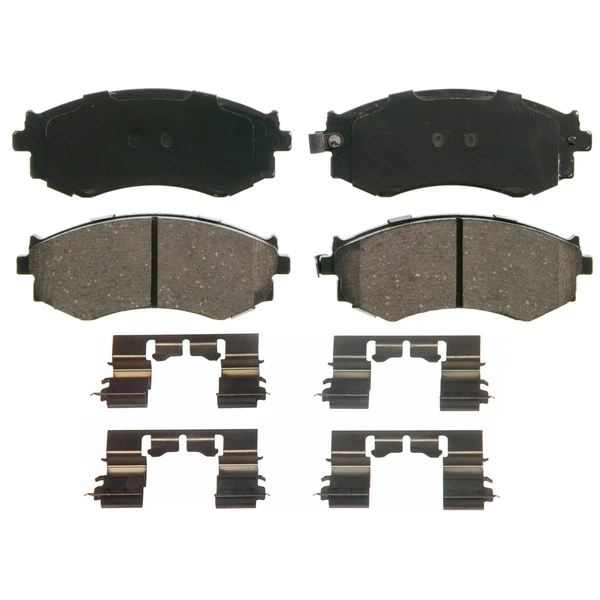 Wagner ZD462 Disc Brake Pad Set, Front Side