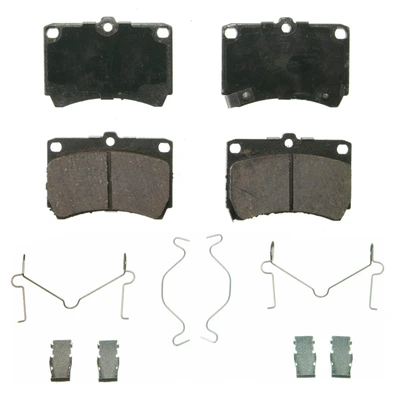 Wagner ZD466A Disc Brake Pad Set, Front Side
