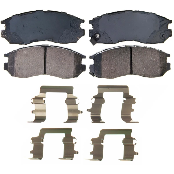 Wagner ZD484 Disc Brake Pad Set, Front Side