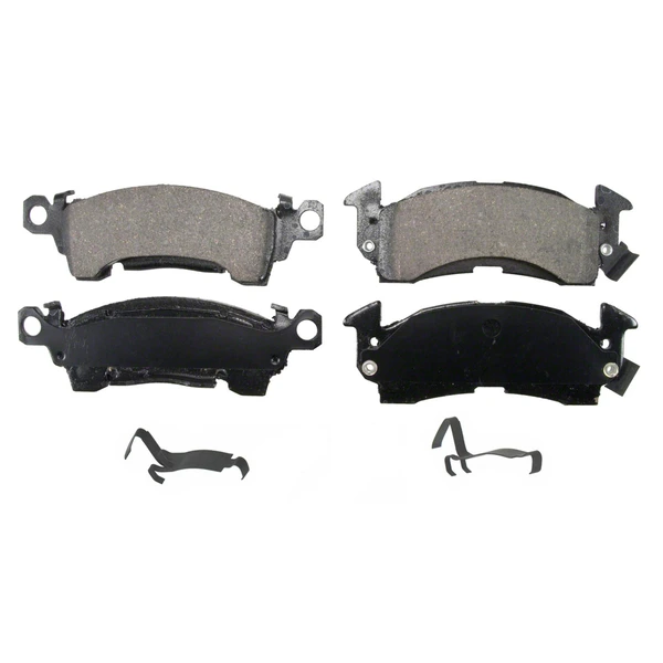 Wagner ZD52 Disc Brake Pad Set, Front Side