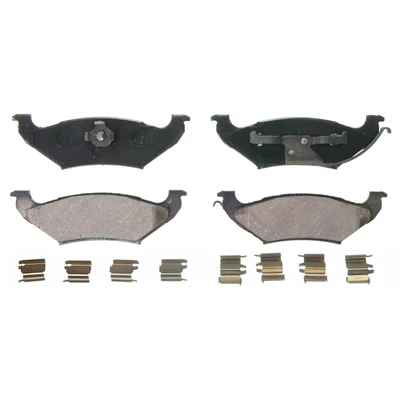 Wagner ZD544 Disc Brake Pad Set, Rear Side