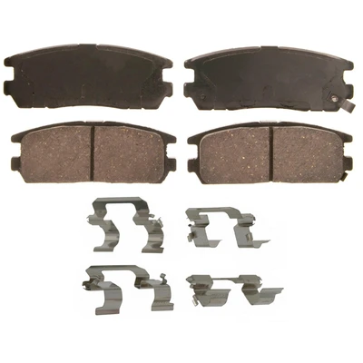 Wagner ZD580 Disc Brake Pad Set, Rear Side