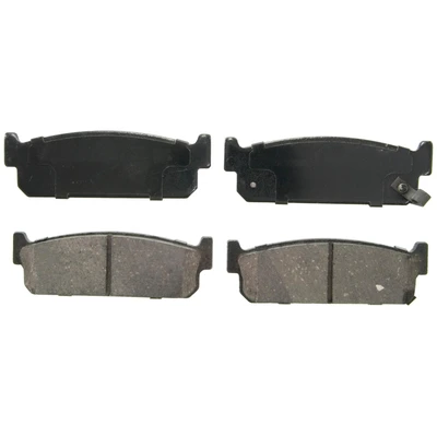 Wagner ZD588 Disc Brake Pad Set, Rear Side