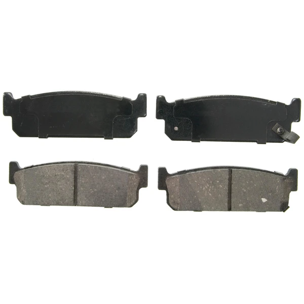 Wagner ZD588 Disc Brake Pad Set, Rear Side