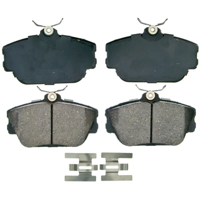 Wagner ZD598 Disc Brake Pad Set, Front Side